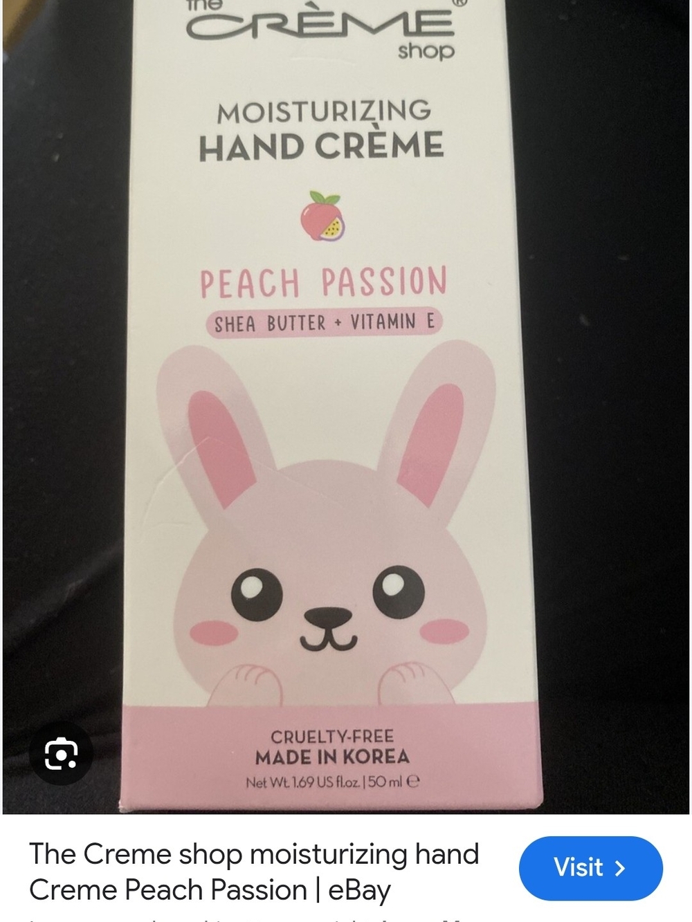 Peach Passion Moisturizing Hand Crème - Pink